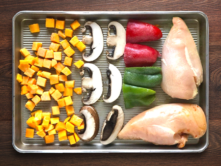 Sheet Pan Chicken Breast and Vegetables