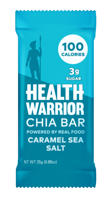 Health Warrior Caramel Sea Salt Chia Bar